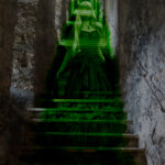 Photostitching The ghost on the stairway